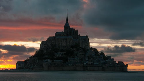 Mont_st_Michel_Sunset_4