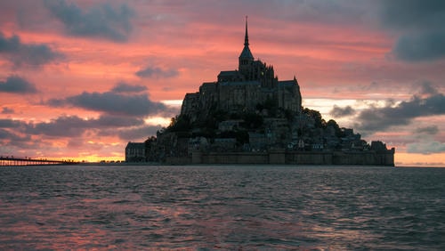 Mont_st_Michel_Sunset_5