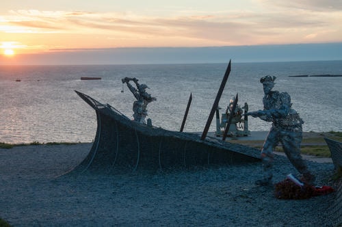 Normandy_Mesh_Memory_Sunset